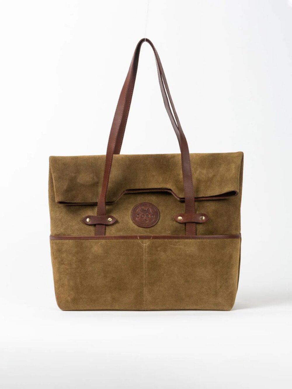 Cord Studio New Foldover Tote in Olive